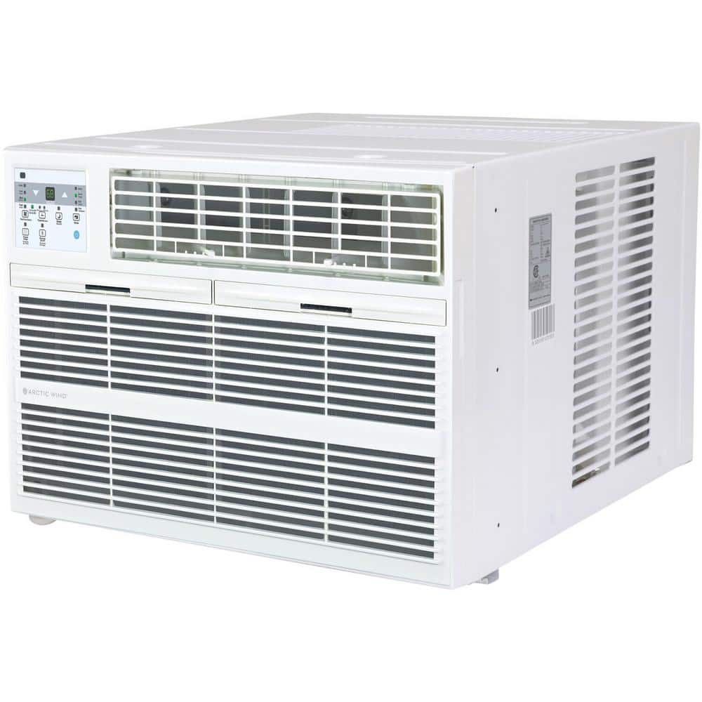 Arctic Wind 10000 BTU White Through-the-Wall Air Conditioner with Heater and Remote