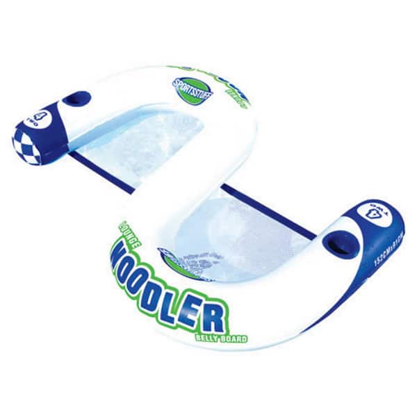 SPORTSSTUFF PVC Noodler Pool Noodle Float, White (2-Pack)