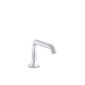 Occasion Bathroom Sink Faucet Spout with Straight Design in Polished Chrome