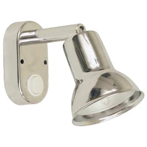 LED Chrome Plated Brass Swivel Cabin and Reading Light