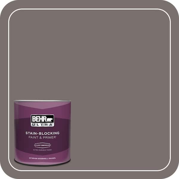 BEHR ULTRA 1 qt. #790B-5 Simple Silhouette Extra Durable Eggshell Enamel Interior Paint & Primer