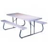 Lifetime 57 in. x 72 in. Folding Picnic Table 80215 - The Home Depot
