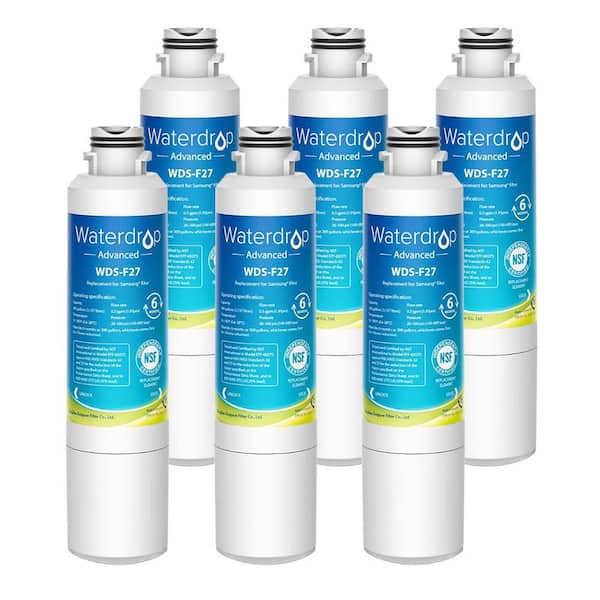 Waterdrop WD-DA29-00020B Refrigerator Water Filter, NSF 53
