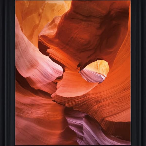 1 Piece Framed Graphic Print Abstract Art Print 34 in. x 28 in.