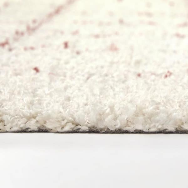 Melinda Orange 7 ft. 10 in. x 10 ft. Geometric Area Rug