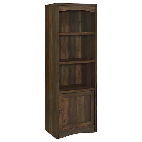 Coaster Laughlin Dark Pine 3-Shelf Media Tower
