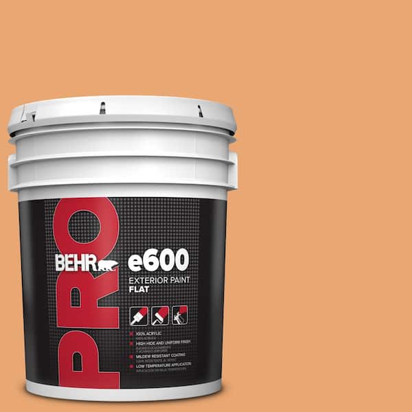 BEHR PRO 5 gal. #M230-5 Sweet Curry Flat Exterior Paint