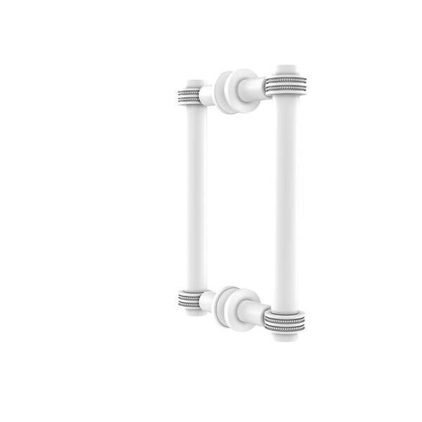 Allied Brass Contemporary 8 in. Back to Back Shower Door Handle with