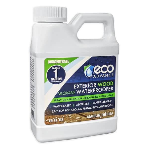 Eco Advance 16 oz. Clear Penetrating Siloxane Exterior Wood Water Repellent Sealer Concentrate (Makes 1 Gal.)