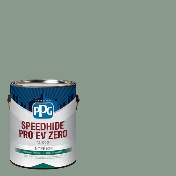 PPG SPEEDHIDE Pro-EV Zero 1 gal. PPG1134-5 Birch Forest Flat Interior Paint