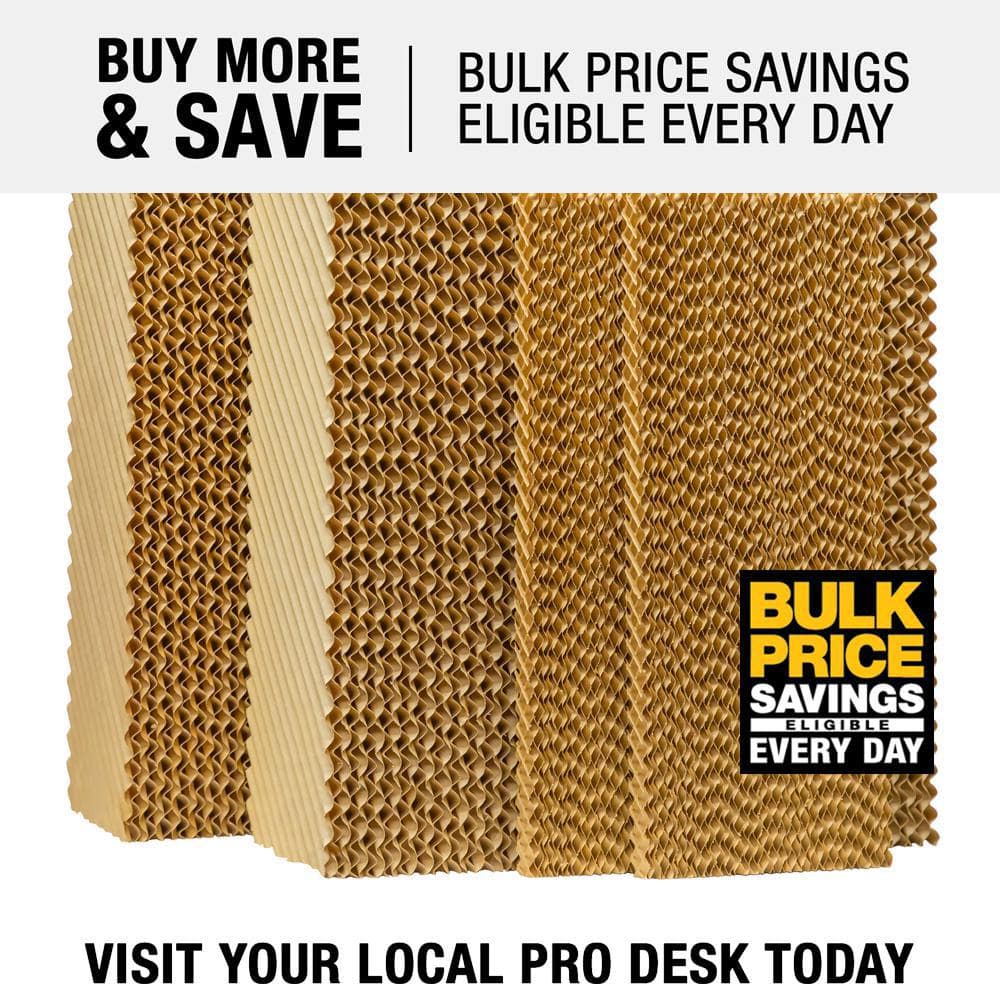 MasterCool 22.25" x 41.25" Beige Cellulose Evaporative Cooler Pad