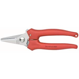 5-1/2 in. Combination Shears with Extrusion Plastic-Coated Handles