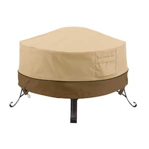 Veranda 38 in. Dia x 12 in. H Cover for Better Homes and Gardens 35 in. Round Slate Fire Pit