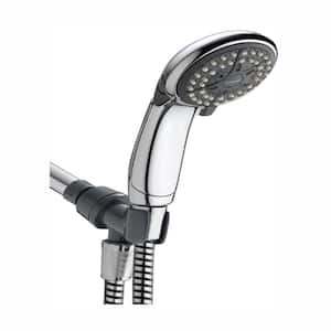 3-Spray 3.3 in. Single Wall Mount Handheld Shower Head in Chrome