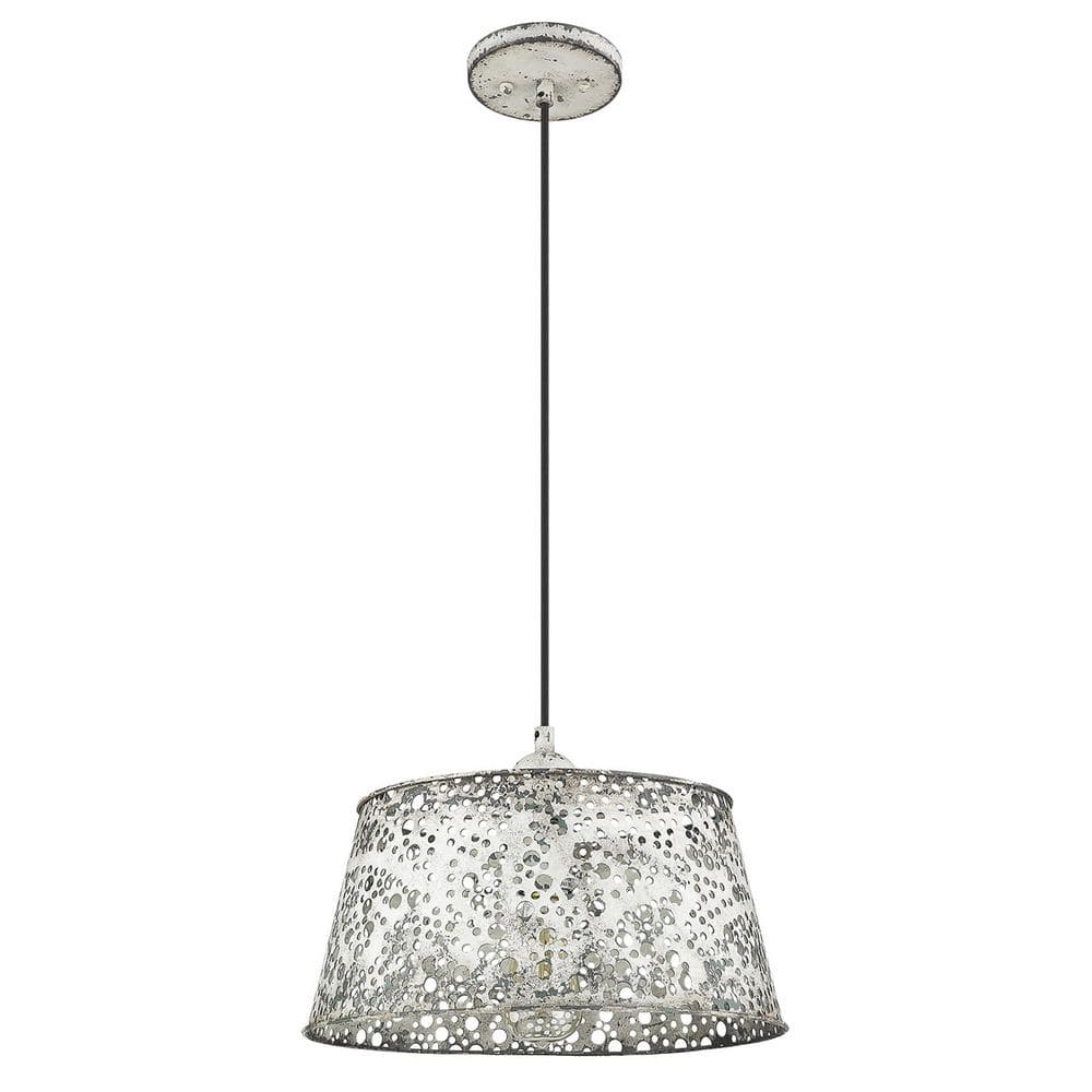 100-Watt 1-Light Metal Pendant Light with Metal, No Bulbs Included price history on PriceWatchPro