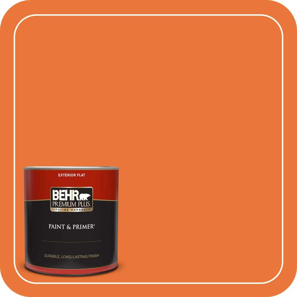 1 qt. Home Decorators Collection. #HDC-MD-27 Tart Orange Flat Exterior Paint & Primer price history on PriceWatchPro