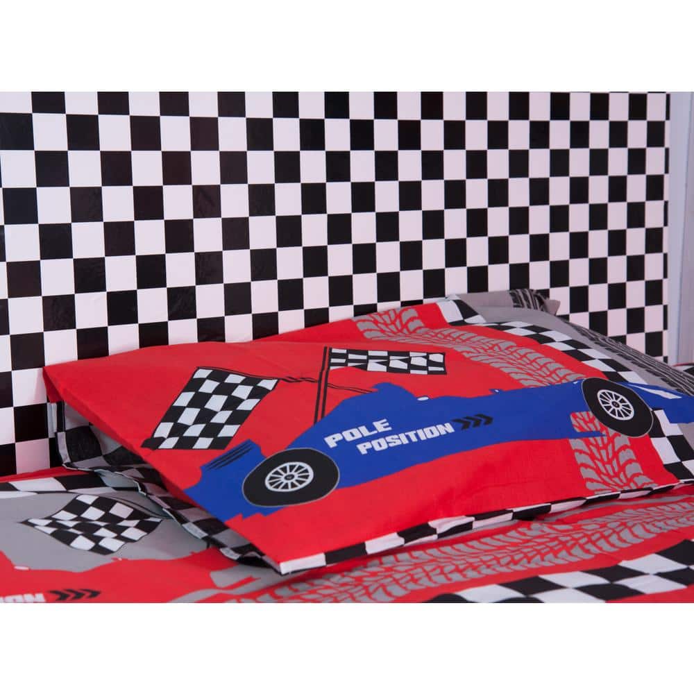 Monza Black and White Checker Board Design Self Adhesive Film