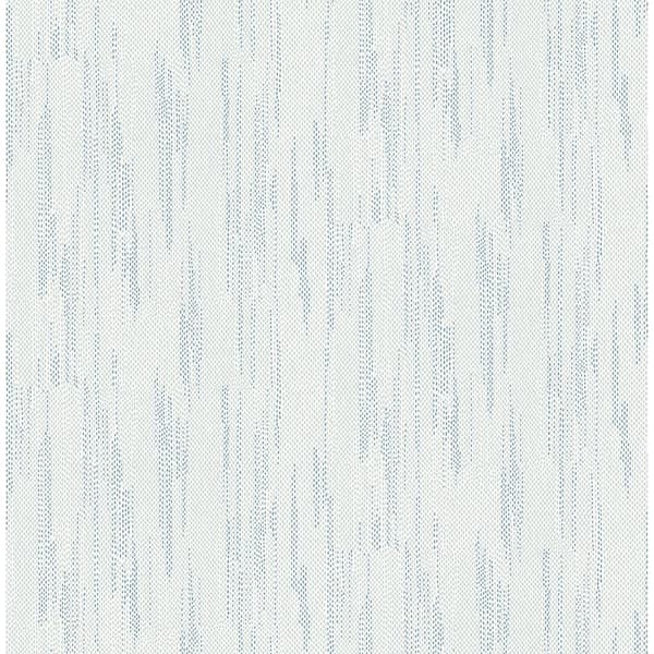 A-Street Prints Baris Aqua Stipple Stripe Textured Non-pasted Paper Wallpaper