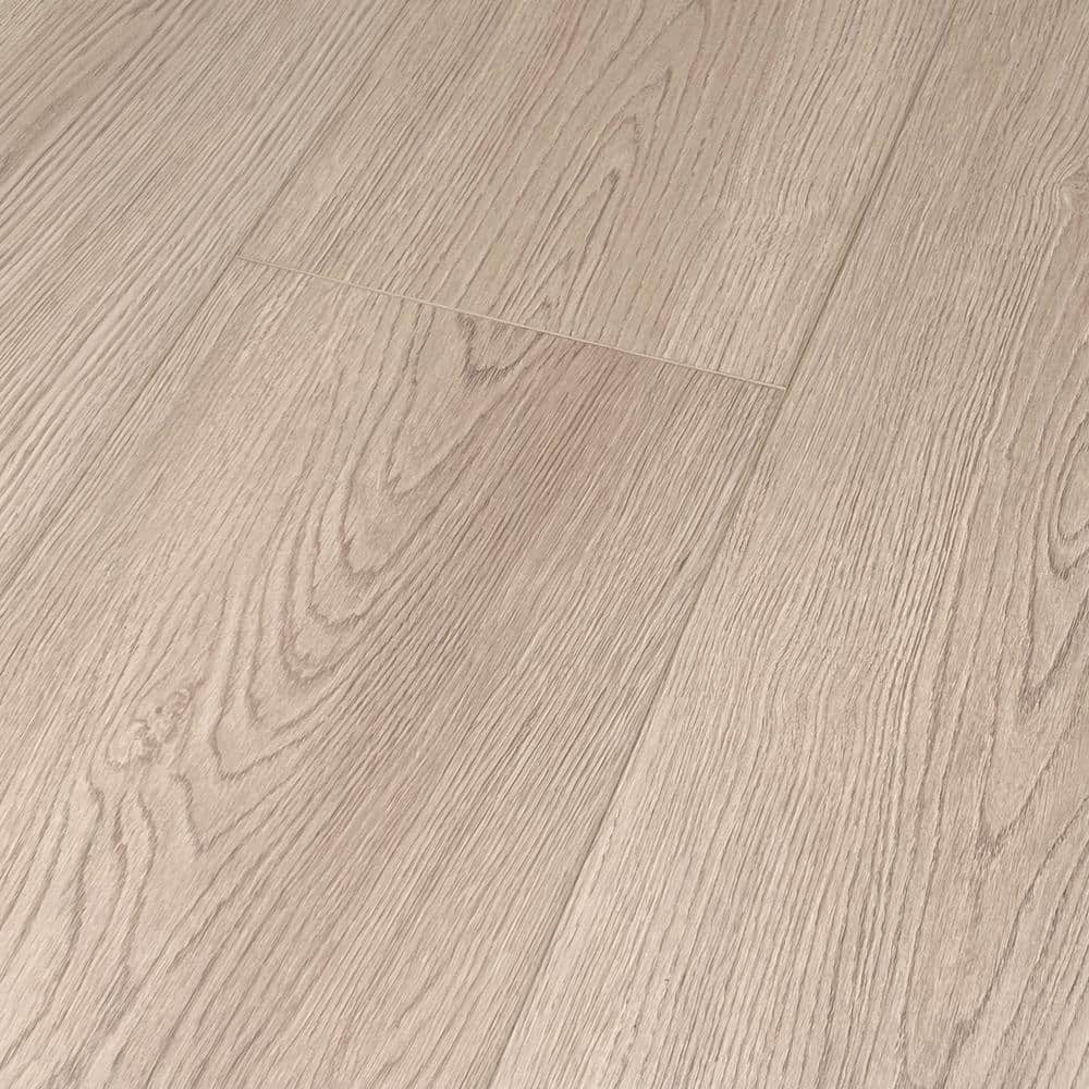Mansion Sandy Oak EIR 12 mm T x 9.3 in. W Uniclic HDF AC5 Waterproof Lamina