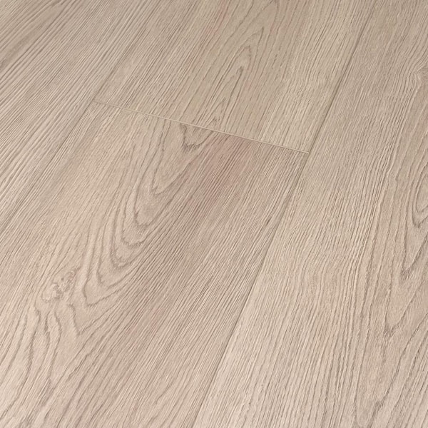 Dekorman Mansion Sandy Oak EIR 12 mm T x 9.3 in. W Uniclic HDF AC5 Waterproof Laminate Wood Flooring (23.31 sq. ft. /case)