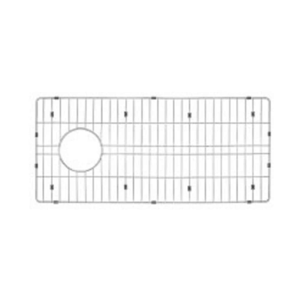 Stainless Steel Sink Grid with Bumpers for Fireclay Sink