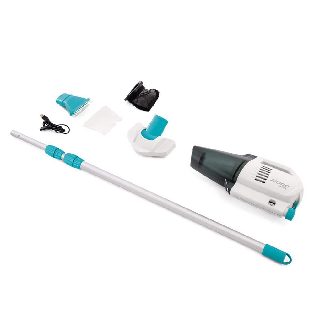 Intex ZR100 Handheld Pool Vacuum Above Ground and In Ground for Pools ...