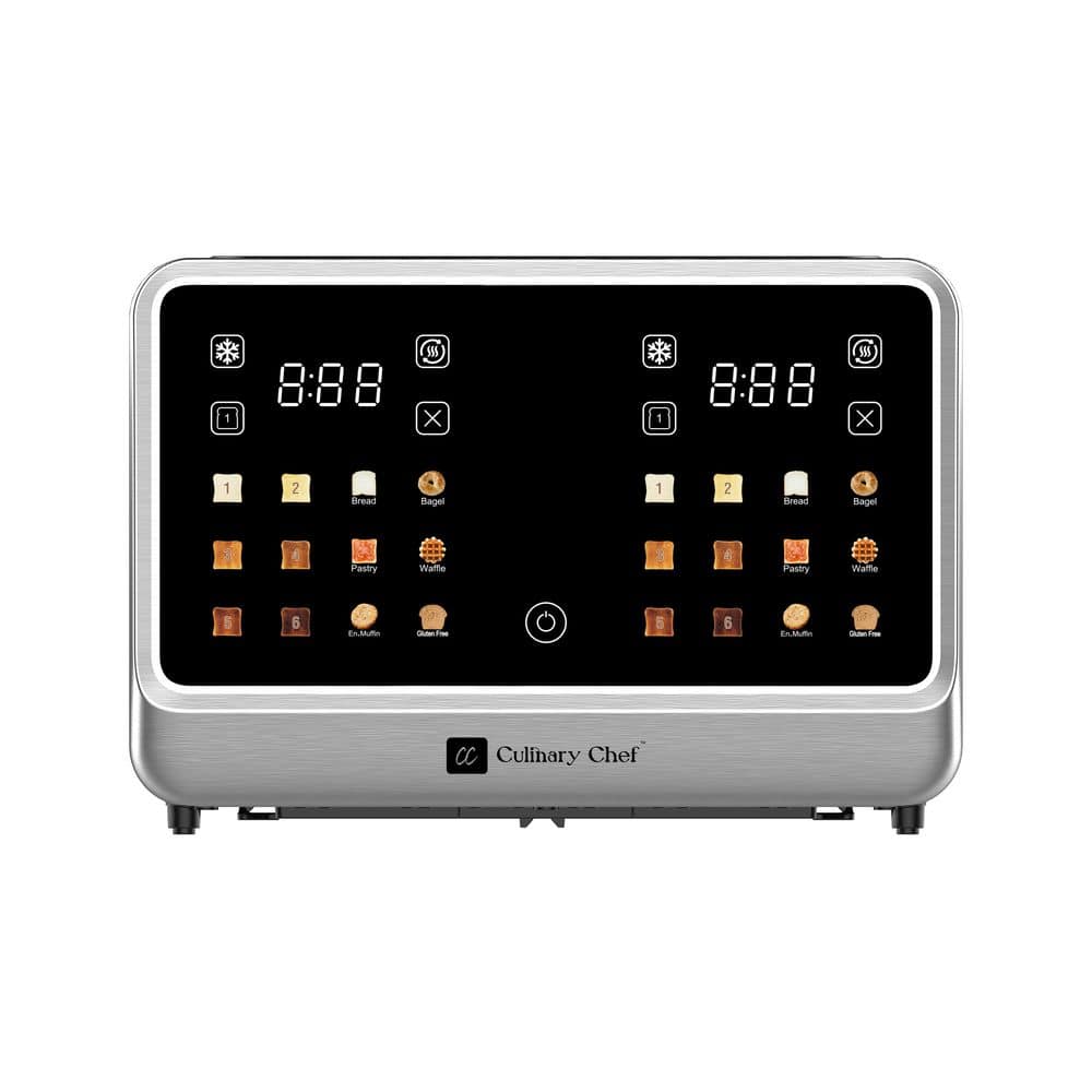 Touchscreen 4 Slice Toaster-Stainless Steel CCTO451-SS - The Home
