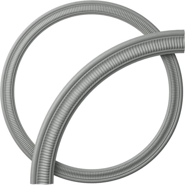 Ekena Millwork 43-1/4 in. Elsinore Ceiling Ring (1/4 of Complete Circle)
