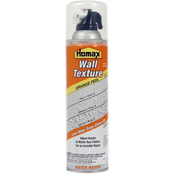 Homax 20 Oz Wall Orange L Low Odor, Ceiling Texture Spray Home Depot