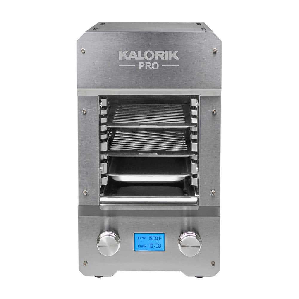 KALORIK Pro 1500 Stainless Steel Electric Steakhouse Indoor Grill KPRO GR  51149 SS - The Home Depot