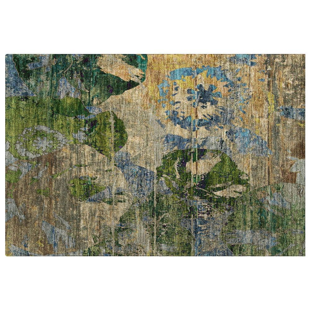 Dream Shag Premium Machine Washable Abstract ADS555 Taupe 3 ft. x 4 ft. Area Rug price history on PriceWatchPro