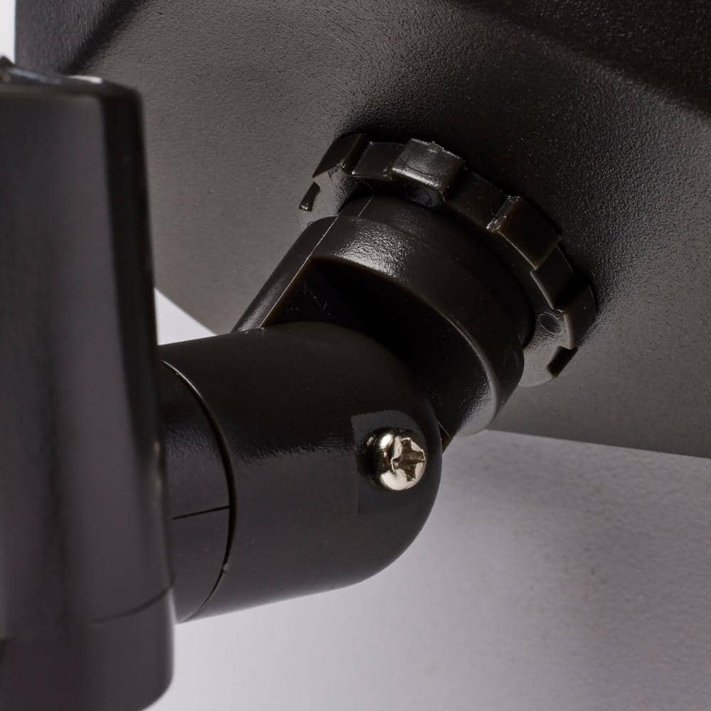 Bronze Dual Head LED Security Flood Light with Motion Sensor