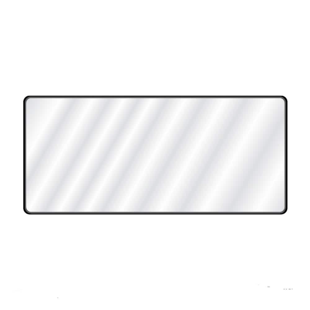 Raven 72 in. W x 32 in. H Rectangular Metal Framed Wall Mounted Bathroom Va
