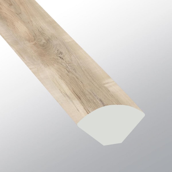 Alpine Mountain 3/4 in. T x 0.63 in. W x 94 in. L Luxury Vinyl Quarter Round Molding