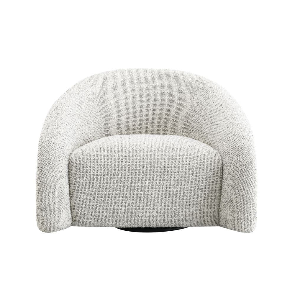 Everly White and Gray Tweed Club Chair Set of 1 price history on PriceWatchPro