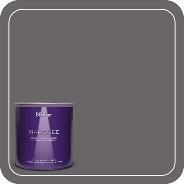 BEHR MARQUEE 1 qt. #PPU17-19 Arabian Veil One-Coat Hide Eggshell Enamel Interior Paint & Primer