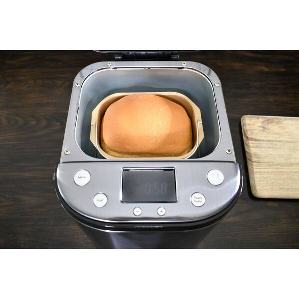 Frigidaire black stainless steel digital bread maker discount