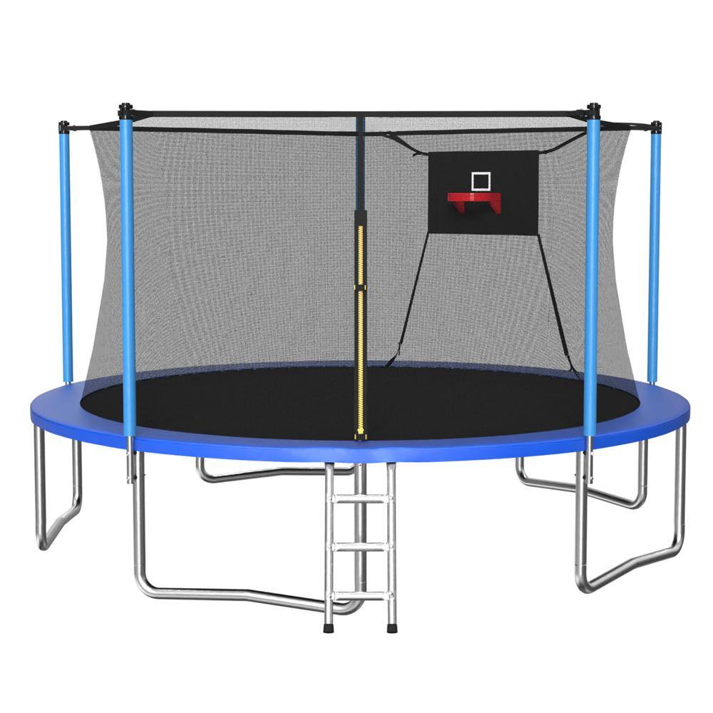 14FT Trampoline ,Sports Fitness Trampolines with Enclosure Net, Recreational Trampolines for Outdoor Indoor price history on PriceWatchPro