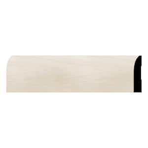 WM713 0.56 in. D x 3.25 in. W x 96 in. L Wood Poplar Baseboard Moulding