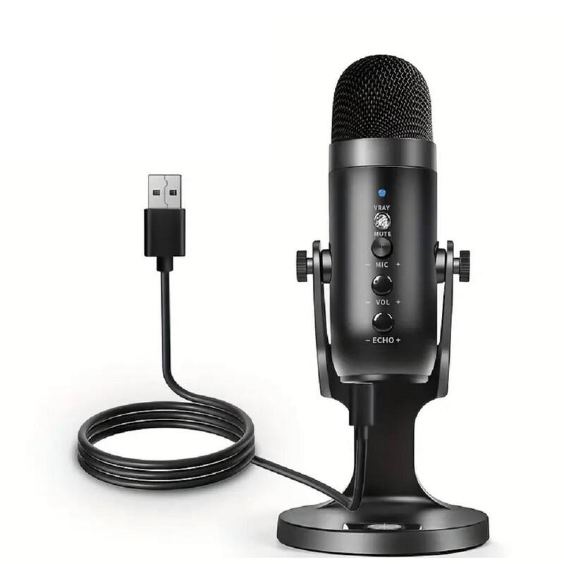 High Sensitivity USB Microphone in Black 1 (-Pack)