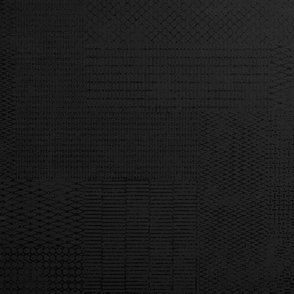 Papyrus Antracite Black 23.62 in. x 47.24 in. Matte Porcelain Floor and Wall Tile (30.98 sq. ft./ Case)