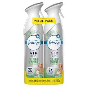 Air Pet Odor Eliminator 8.8 oz. Fresh Scent Air Freshener Spray (2 Count)