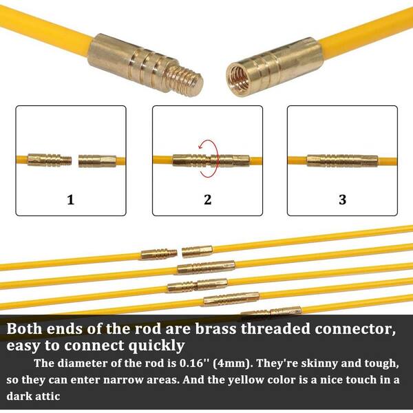Hayabusa HW-323 Tachi Fish Wire Horizontal Double Speed Hanging Set - No. 5 Hooks, 2 Sets Included - View #9