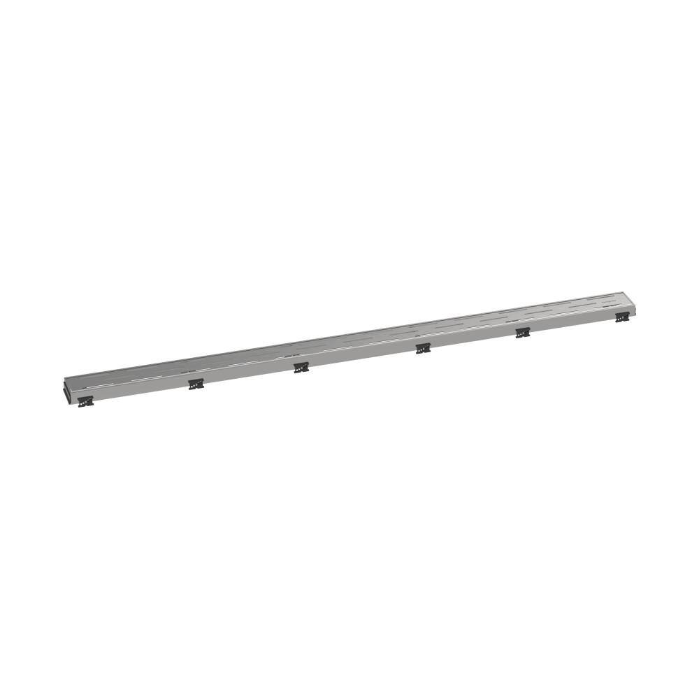 Brushed Stainless Steel 47 1/4" Linear Shower Drain