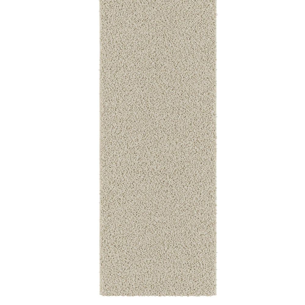 Cozy Plush Non-Slip Rubberback Soft Cream 3 ft. x 5 ft. Indoor Custom Cut Runner Rug price history on PriceWatchPro