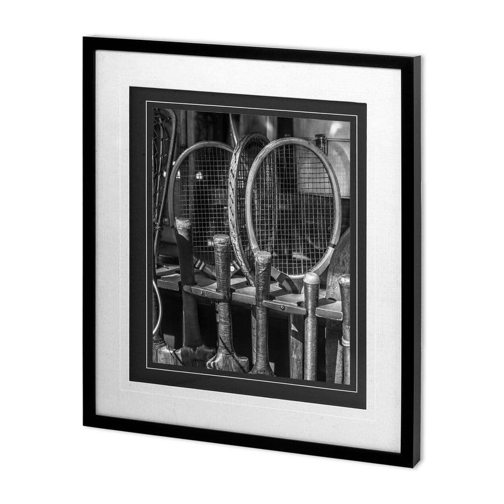 Vintage Sport-Tennis 1 Black Framed Wall Art 30.25 in. x 26.5 in. price history on PriceWatchPro