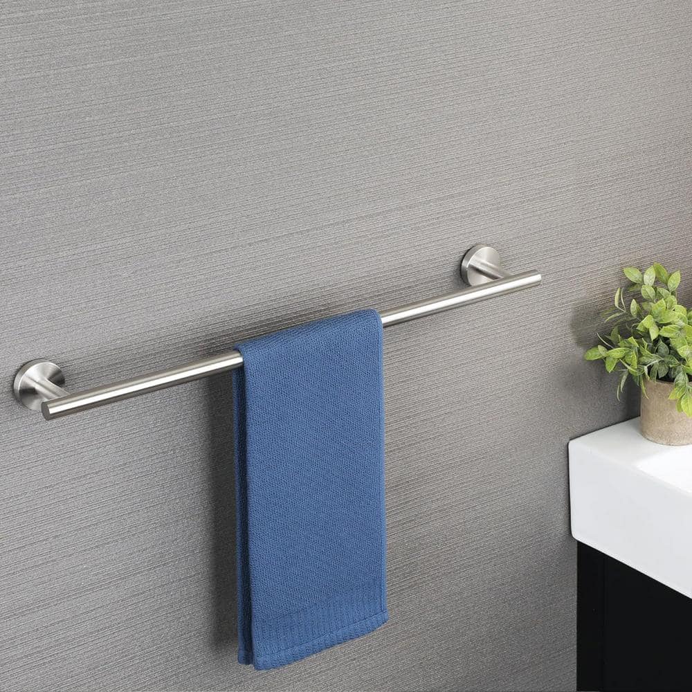 30 in. Wall Mounted Towel Bar in Stainless Steel Brushed Nickel price history on PriceWatchPro