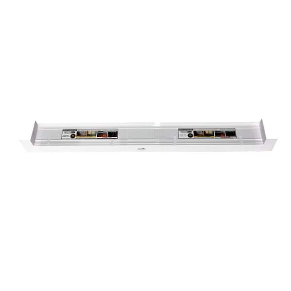 4-9/16 in. x 80 in. PVC Sloped Sill Pan Flashing Kit for Double Doors and Windows (End Dams and SureCement Included)