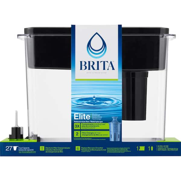 Brita UltraMax 27-Cup Extra Large Filtered Water Dispenser with Elite Filter, BPA Free