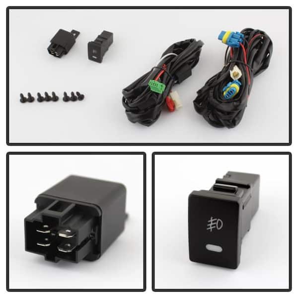 Spyder Auto Scion IQ 2012-2013 OEM Fog Light w/Switch- Clear